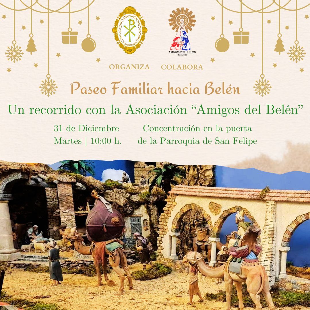 Paseo familiar hacia Belén.