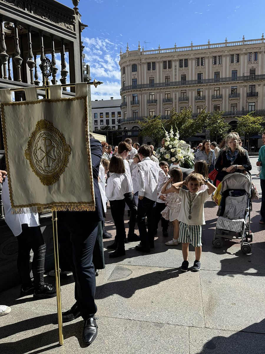 Presentación a la Virgen del Pilar 2024 (foto Nacho Pablo)