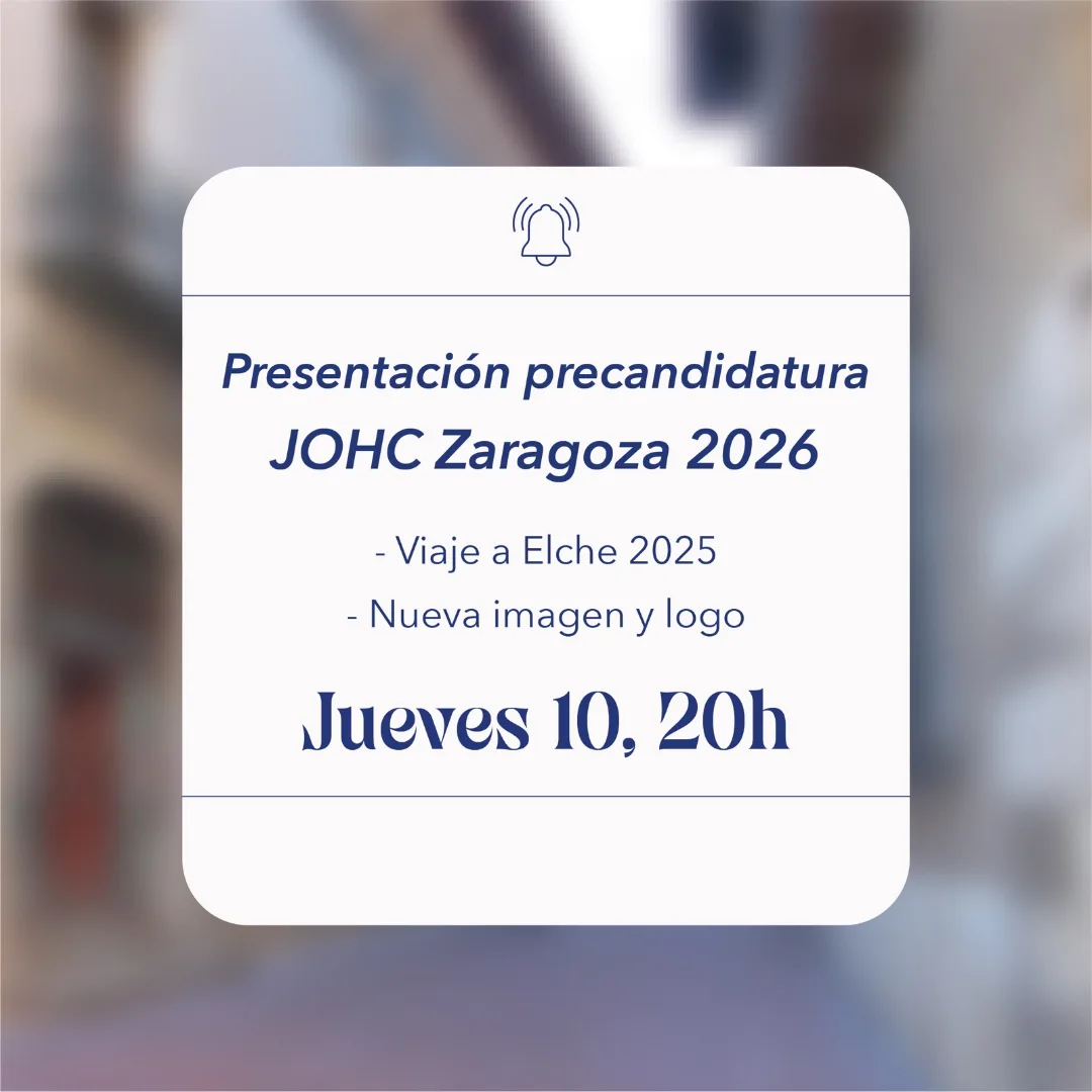 Presentación de la precandidatura de Zaragoza al JOHC 2026