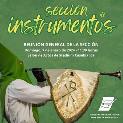 Reunión de la Sección de Instrumentos