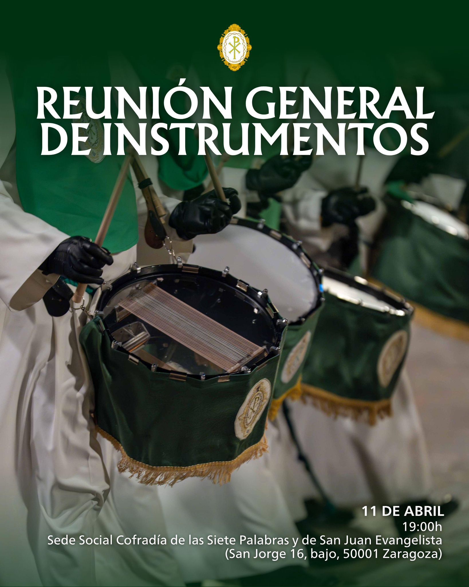Reunión post-Semana Santa de la Sección de Instrumentos