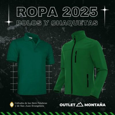 Ropa corporativa para el curso cofrade 2025-2026
