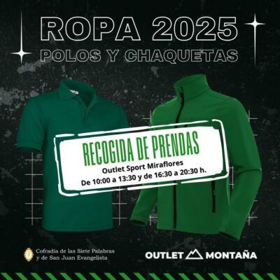 Recogida de prendas de la Cofradía
