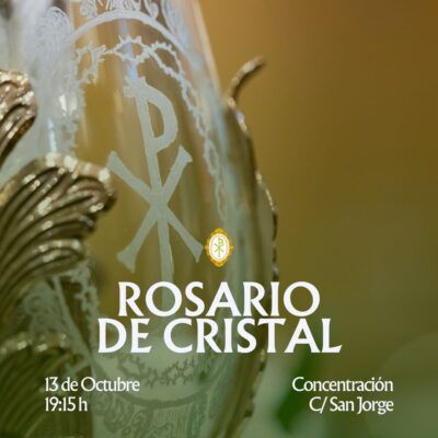 Participación en el Rosario de Cristal