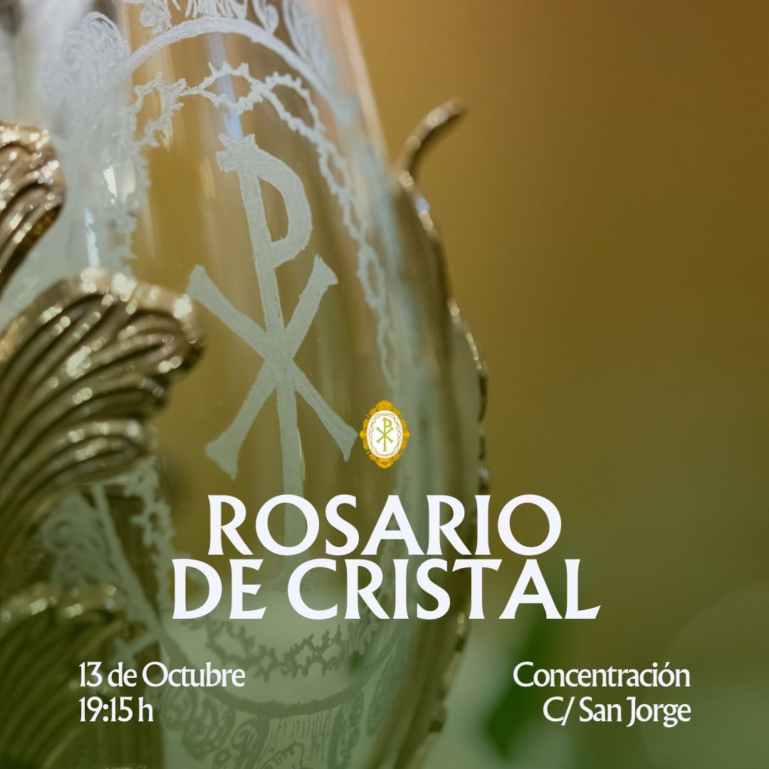 Participación en el Rosario de Cristal