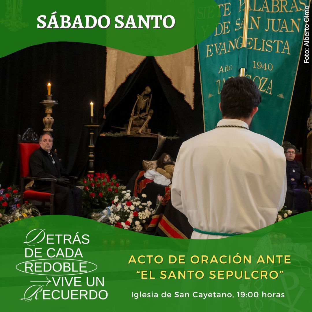 Acto particular de nuestra Cofradía ante el Santo Sepulcro