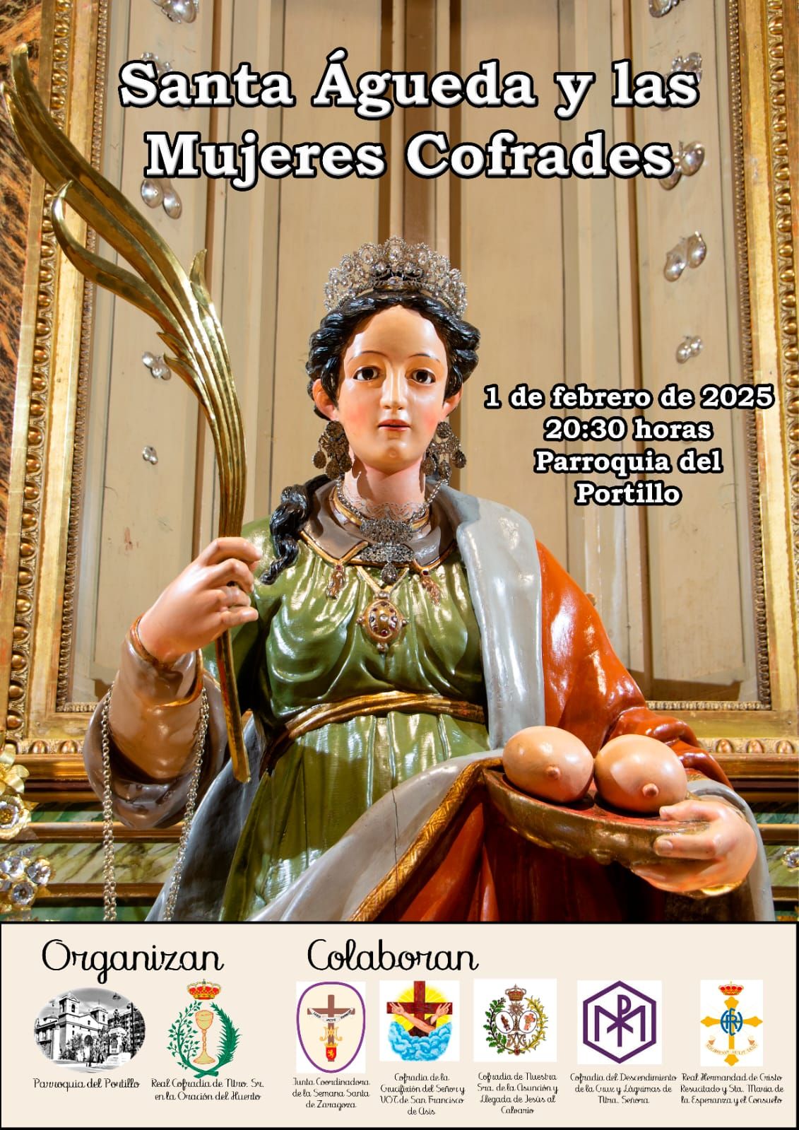 Santa Águeda y las mujeres cofrades