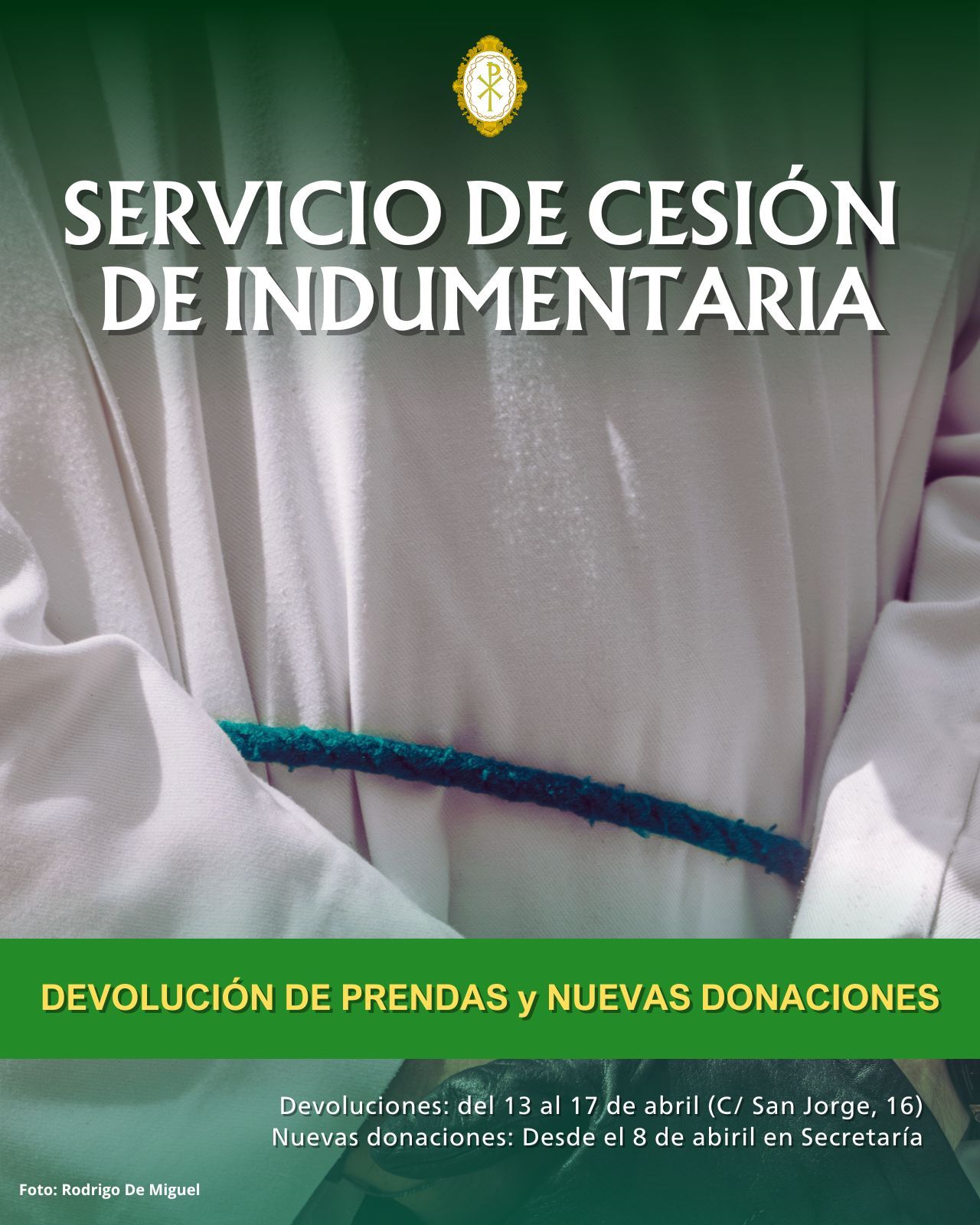 Devolución de prendas y nuevas donaciones