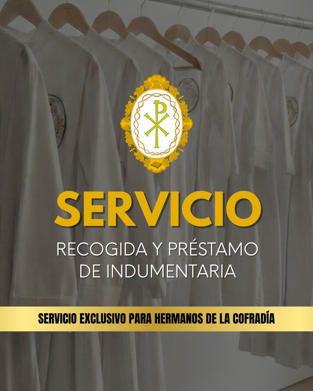 Servicio de recogida y préstamo de indumentaria