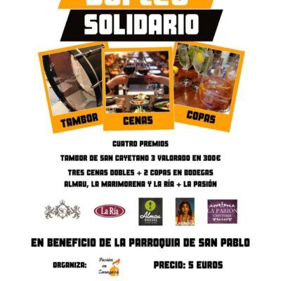 Sorteo solidario de Pasión en Zaragoza