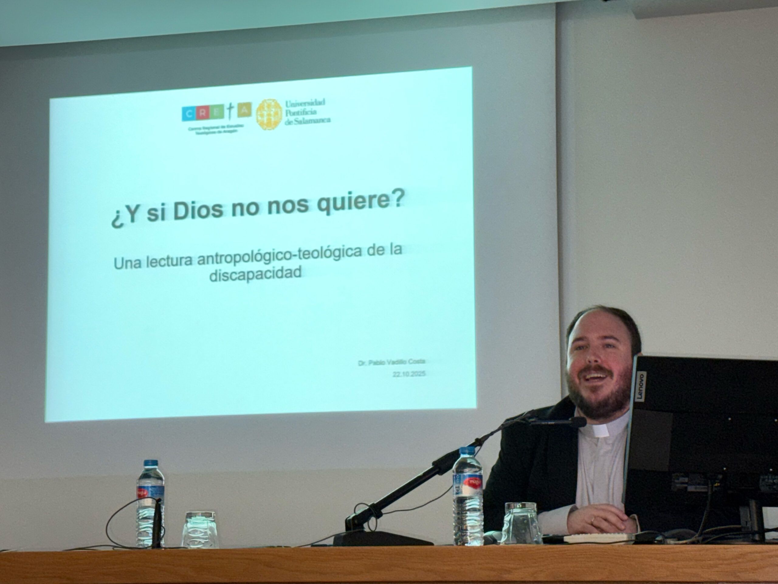 Nuestro Consiliario, Pablo Vadillo, pronunció la lección inaugural del curso 2025-26 en el CRETA