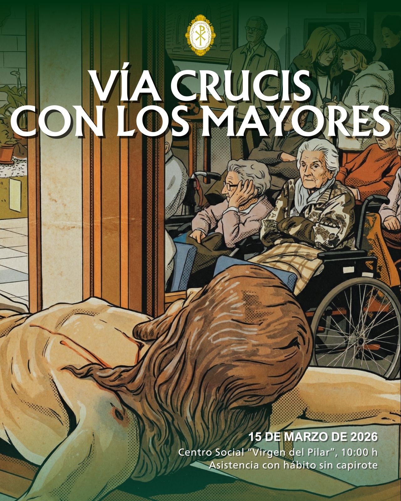 Vía Crucis con los mayores