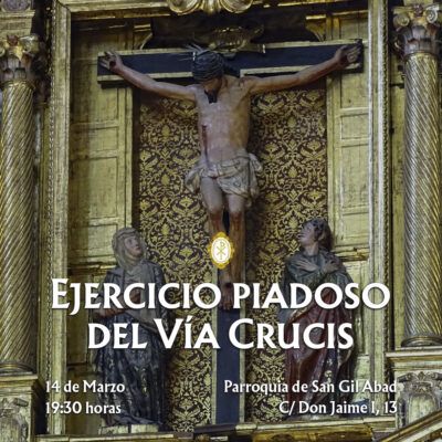Vía Crucis cuaresmal en la Parroquia de San Gil Abad