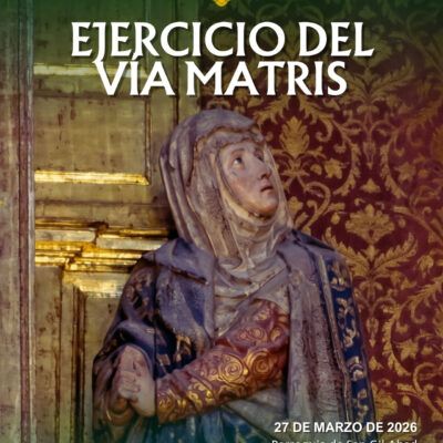 Ejercicio del Via Matris en la Parroquia de San Gil Abad