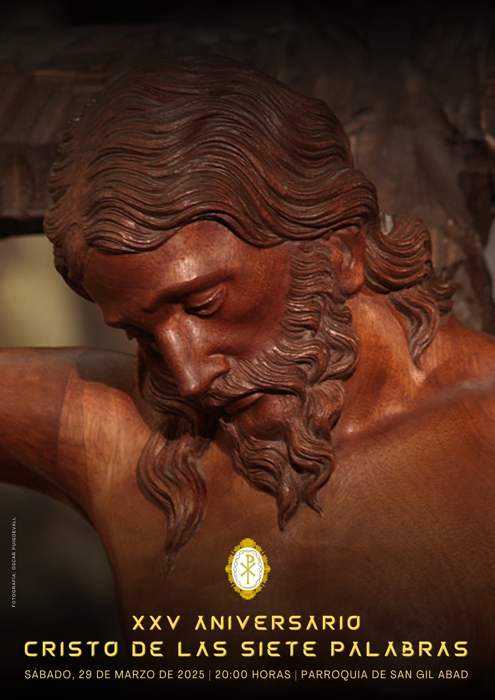 Acción de gracias por el XXV aniversario del “Cristo de las Siete Palabras”