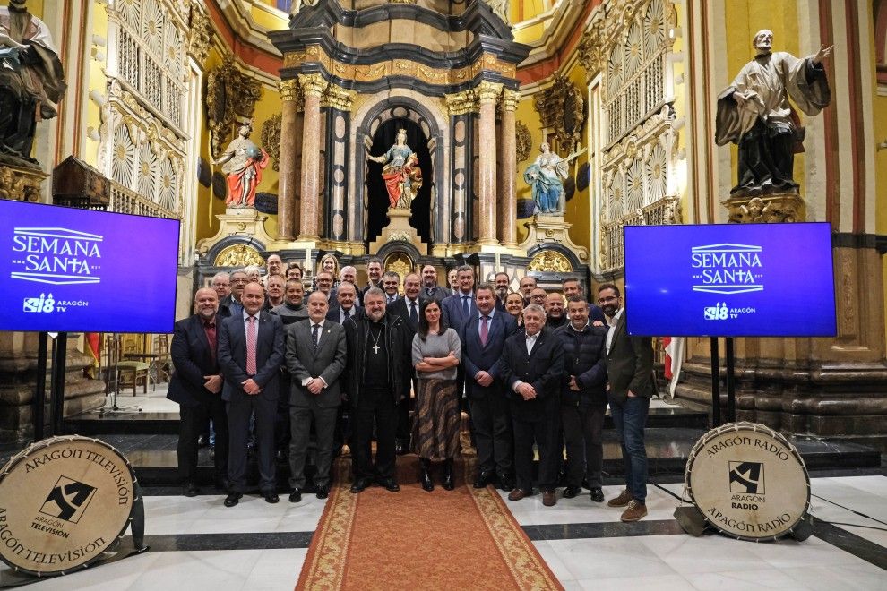 Nuestras procesiones serán retransmitidas por Aragón TV